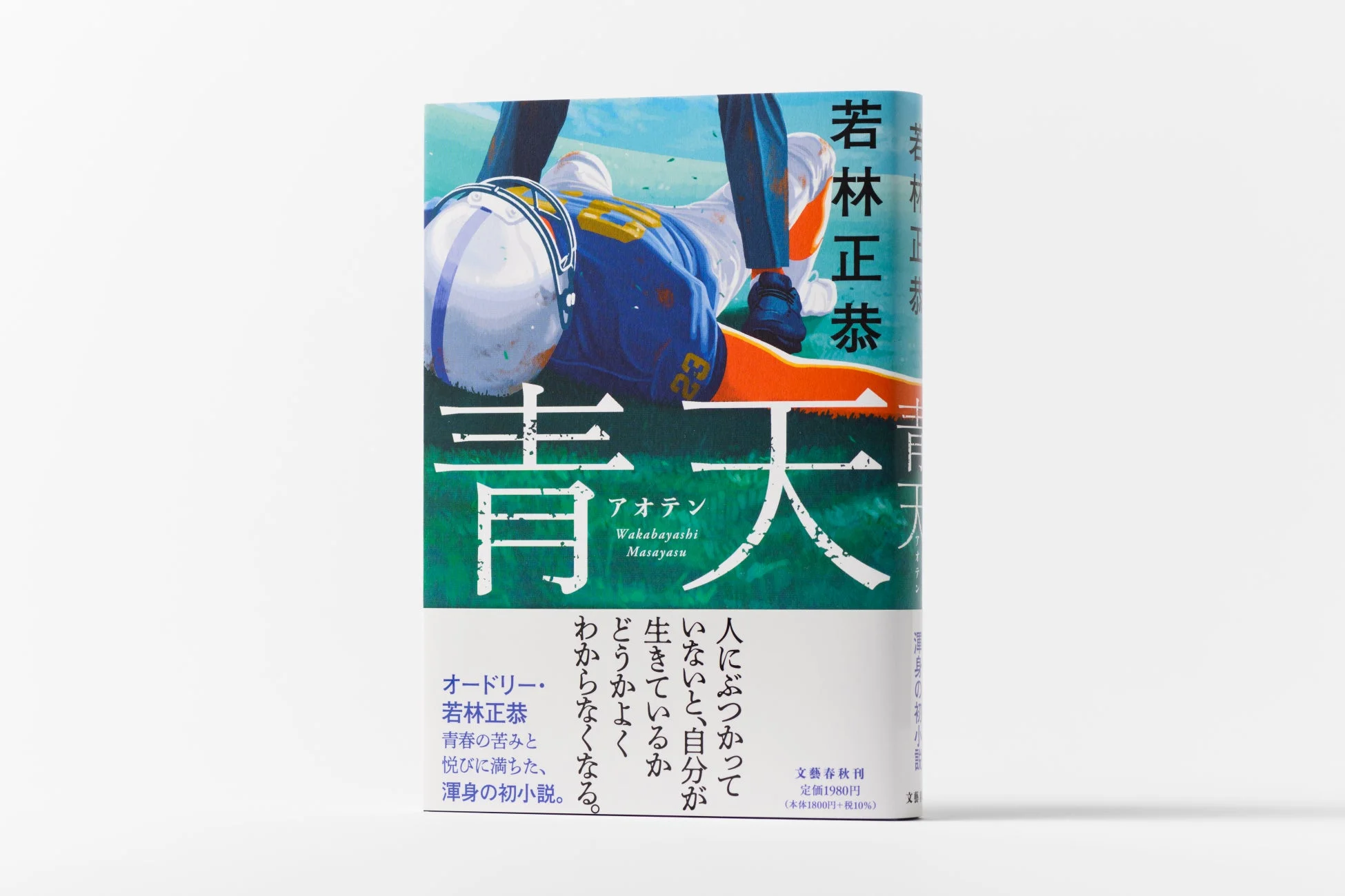 若林正恭氏の小説『青天』の表紙