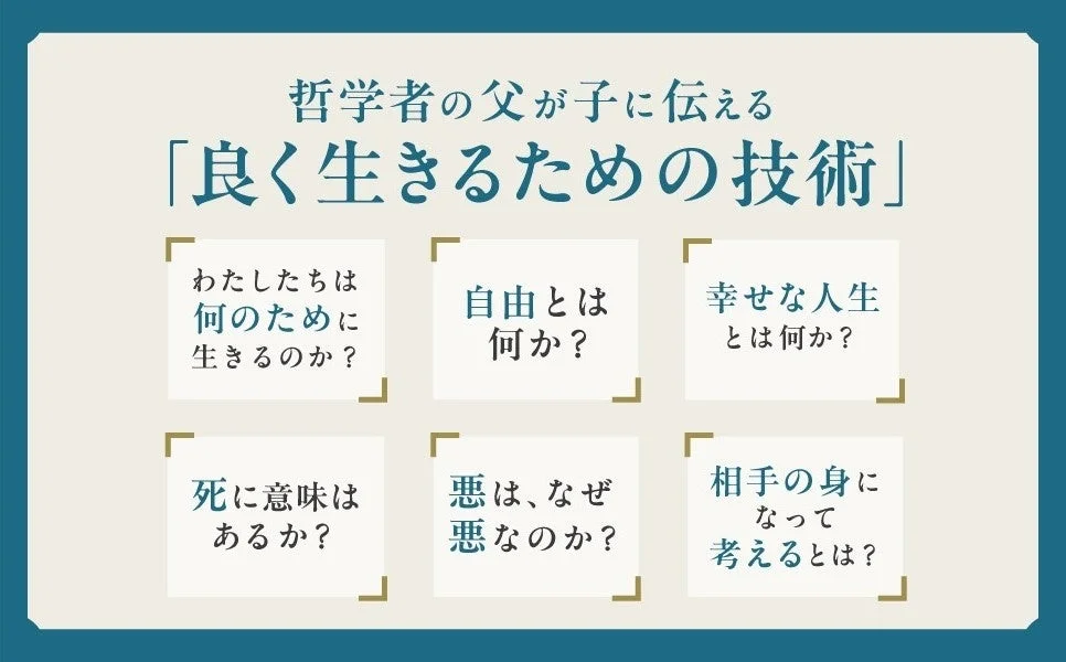 哲学者の父が子に伝える「良く生きるための技術」
