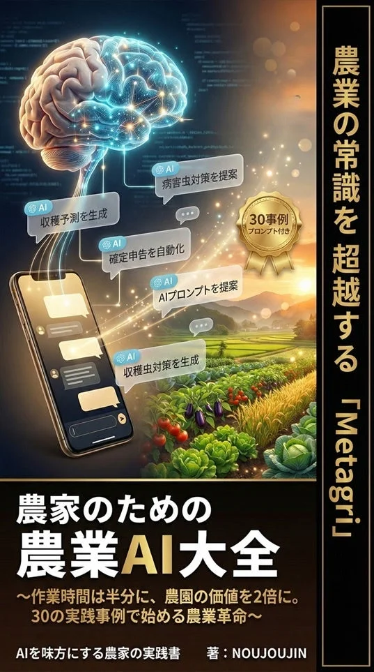農家のための農業AI大全 書籍概要