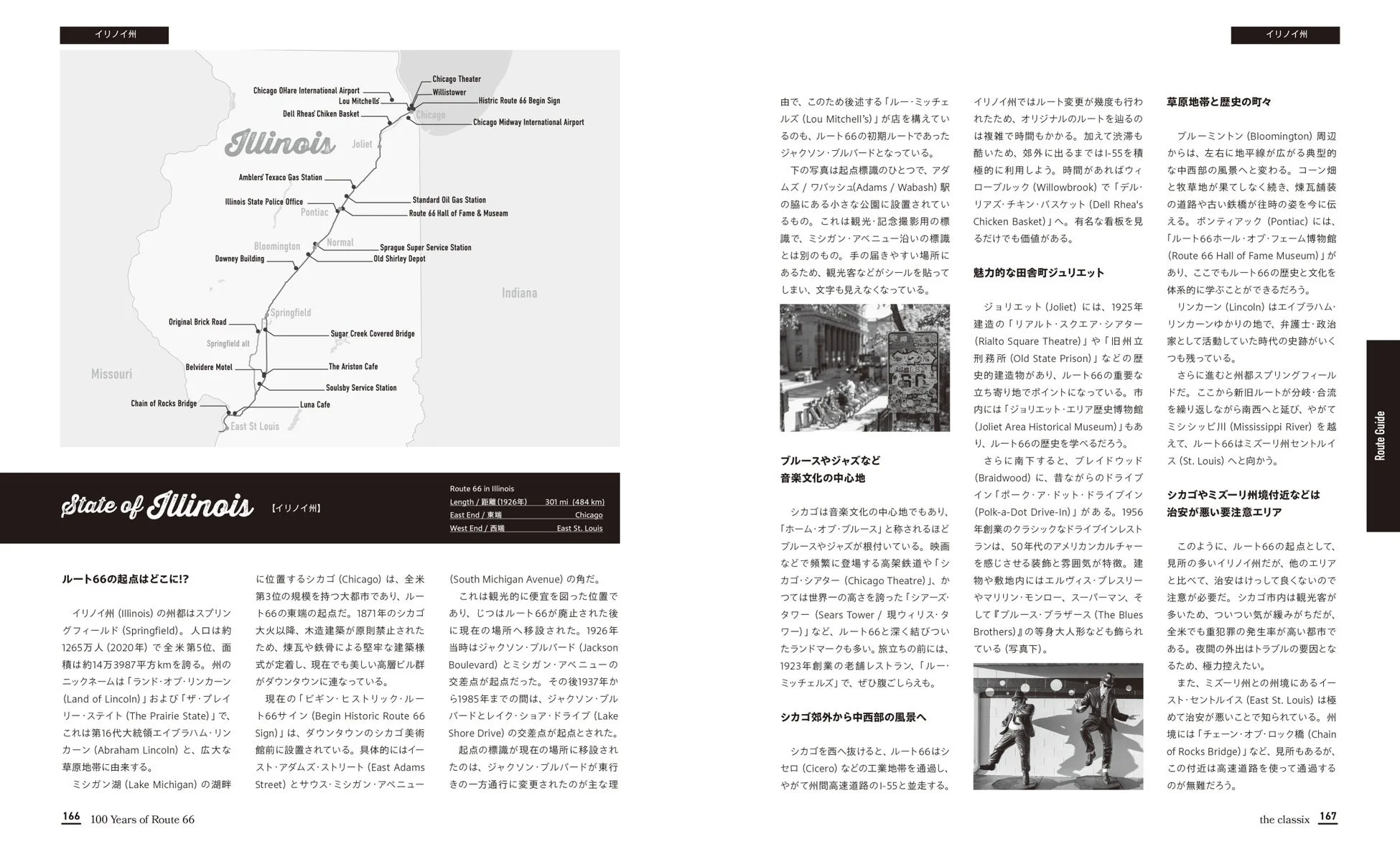 イリノイ州のルート66ガイド