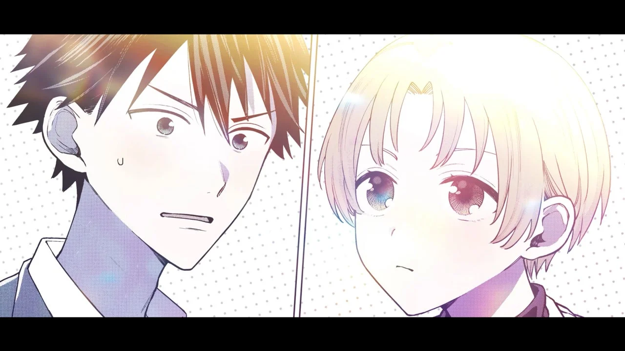 見つめ合う二人